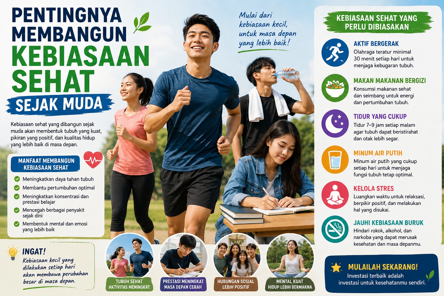 Membangun Kebiasaan Sehat