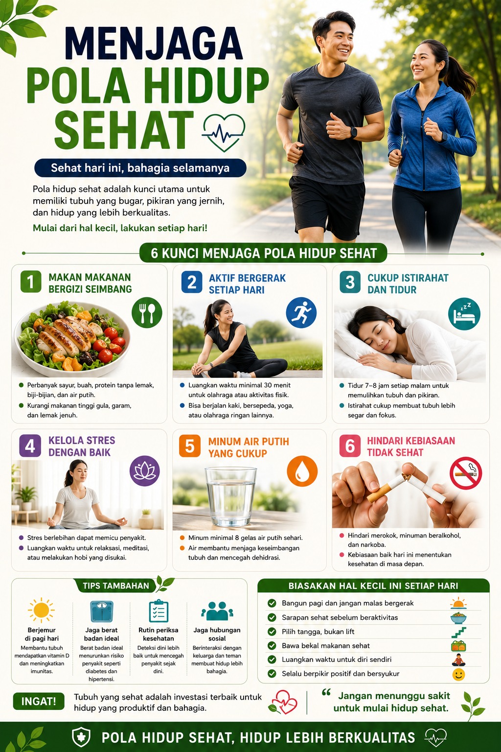 Menjaga Pola Hidup Sehat